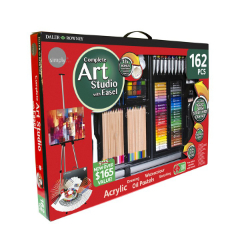 Set artistic mare Daler-Rowney cu șevalet / 162 produse