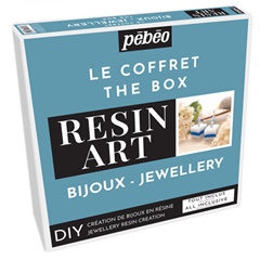Set artistic pentru bijuterii din rășină Pebeo - set 13 piese