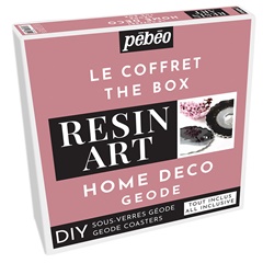 Set artistic pentru creații din rășină Pebeo - set 13 piese