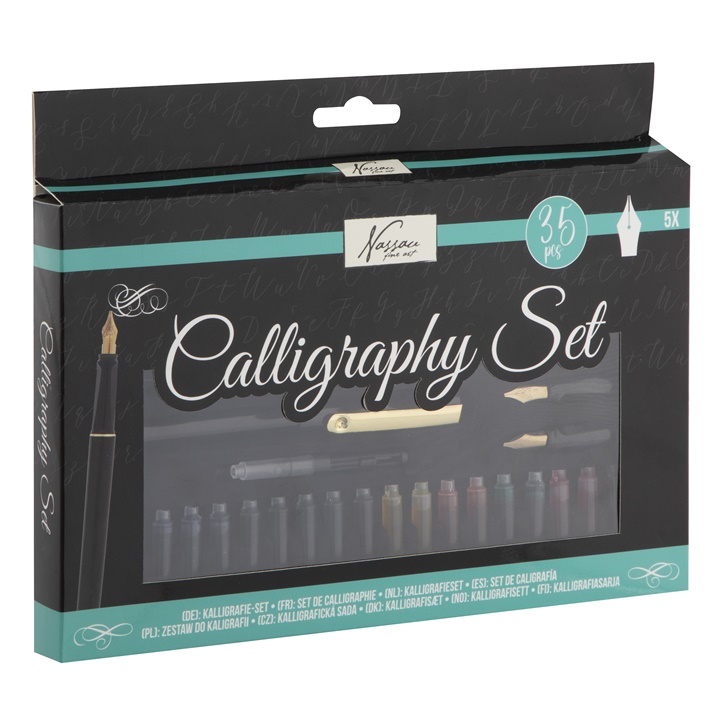 Set caligrafie NASSAU 35 buc