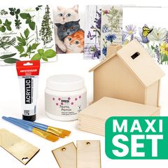 Set complet Decoupage pentru ateliere creative