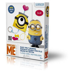 Set creativ Minionsi - pandativ pentru telefon I love Carl