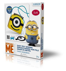 Set creativ Minions - sac din filt Dave