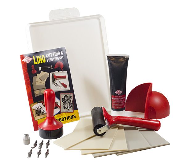 Set creativ pentru linogravură ESSDEE / 22 piese