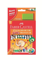 Set creioane colorate Jumbo ECO - 12 culori
