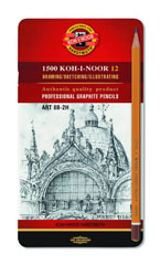 Set creioane grafice ART KOH-I-NOOR / set 12 piese