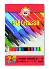 Set creioane pastel PROGRESSO / 24-piese