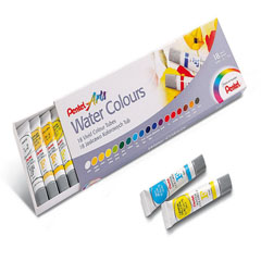 Set culori acuarelă Pentel - 18x5ml 