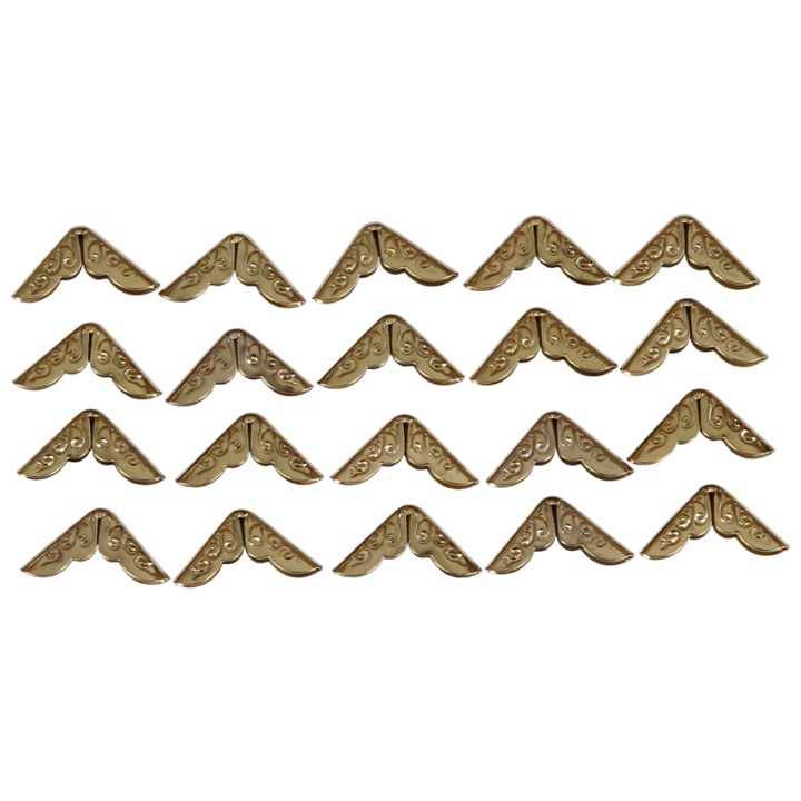 Set de 20 de colțuri aurii | diferite dimensiuni