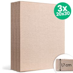 Set de 3 pânze de pictură NATURA ECO