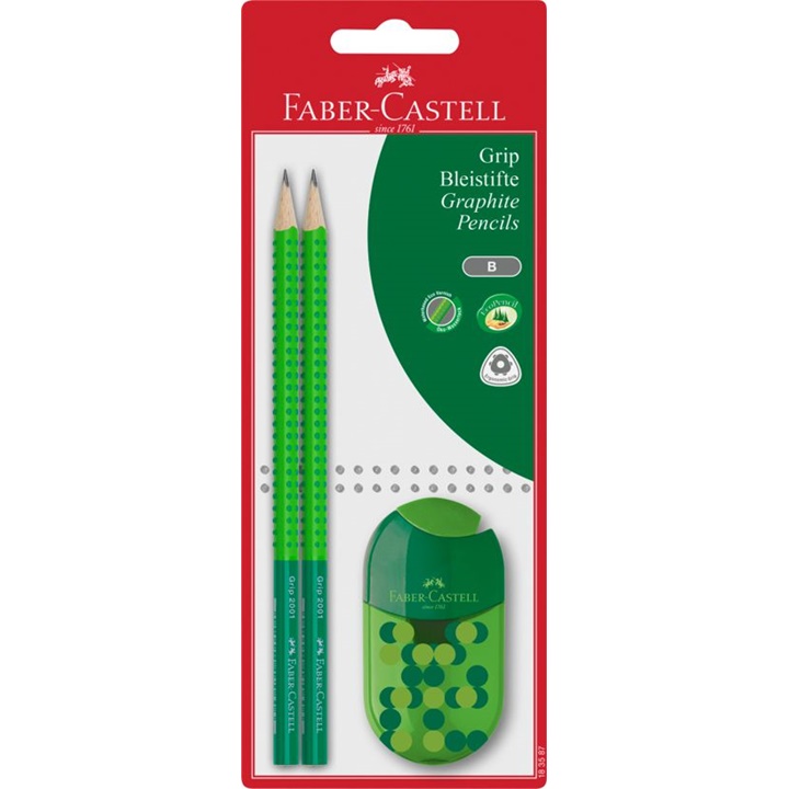 Set de creioane Faber Castell Grip