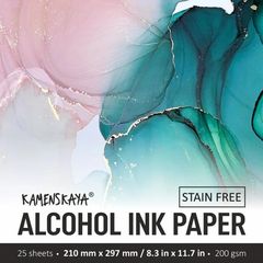 Set de hârtie sintetică pentru cerneluri cu alcool | Diverse mărimi