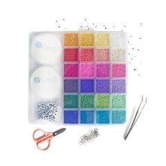 Set de mărgele pentru fabricarea bijuteriilor - 24 de culori