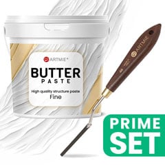 Set de pastă fină pentru relief și spatule pentru artă