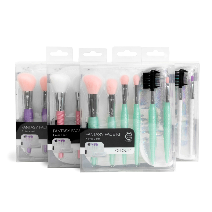 Set de pensule pentru machiaj | culori diferite