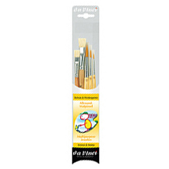 Set de pensule pentru pictura da Vinci JUNIOR 4211 pentru scoala si hobby - 5 piese