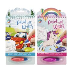 Set de pictură cu apă 23x14cm 5 foi | Diverse modele
