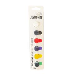 Set de pigmenți Jesmonite 6 x 2 g - Clasic