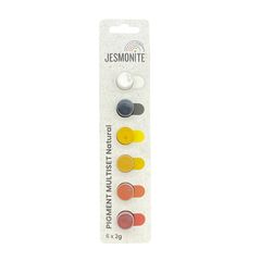 Set de pigmenți Jesmonite 6 x 2 g - Natural
