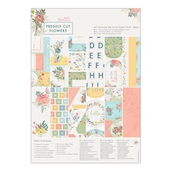 Set de scrapbooking Freshly Cut Flowers - 48 coli