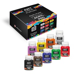 Set de vopsele acrilice compozite ACRYL PRO PRO