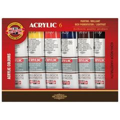 Set de vopsele acrilice KOH-I-NOOR