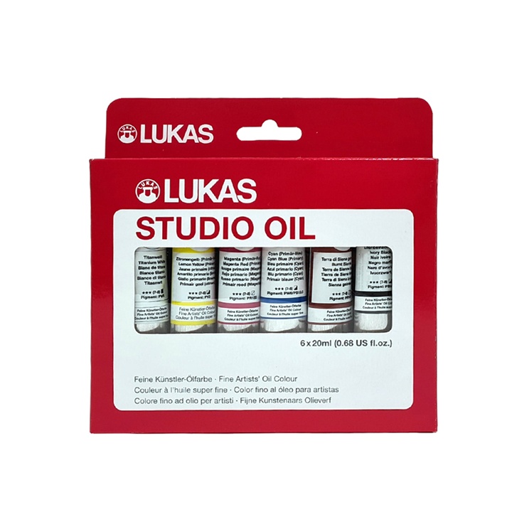 Set de vopsele de ulei LUKAS Studio