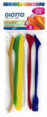 Set Linogravura de plastica GIOTTO PATPLUME - 6 buc