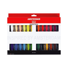 Set culori acrilice AMSTERDAM STANDARD SERIES - 24x20ml