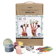Set pasta modelatoare DIY - marionete pentru degete
