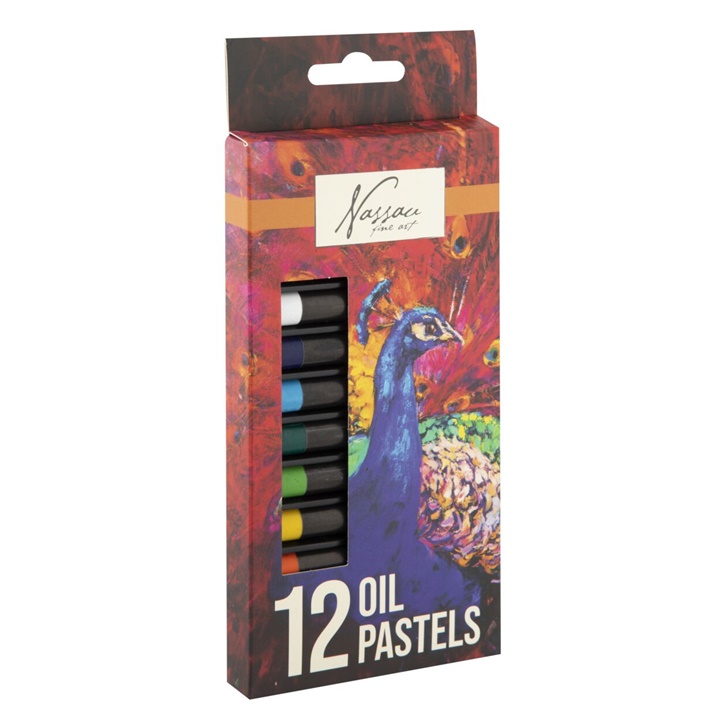Set pastel de ulei Nassau 12 buc