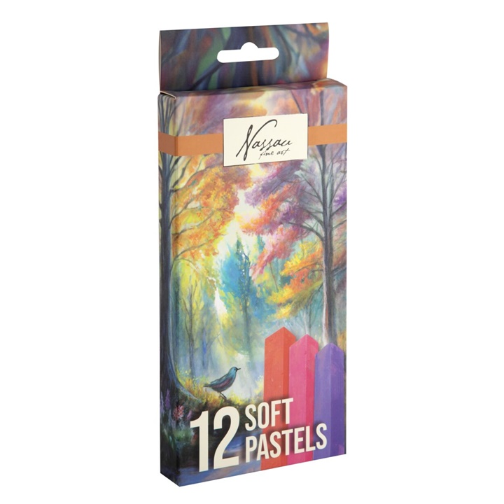 Set pastel uscat Nassau 12 buc