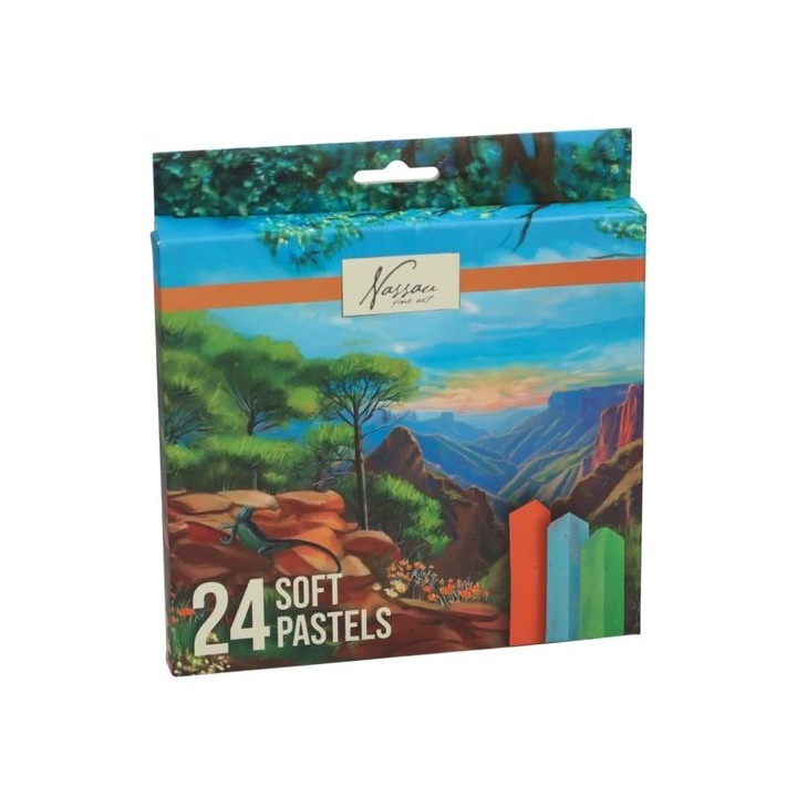 Set Pastel uscat Nassau 24 buc