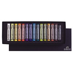 Set pasteluri uscate Rembrandt General Selection - 15 piese