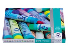 Set pasteluri uscate Van Gogh - 24 piese