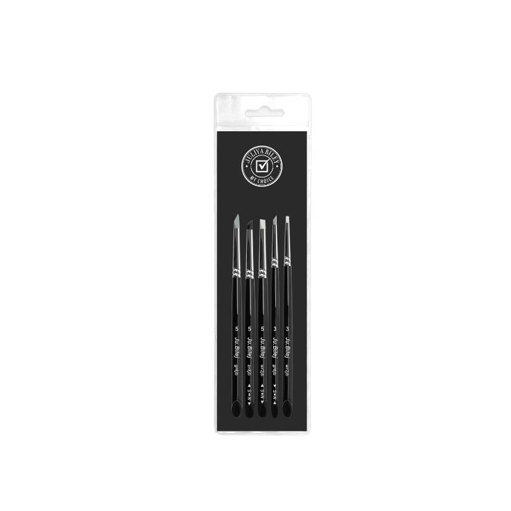 Set pensule de silicon pentru unghii - Ju Bilej Roubloff
