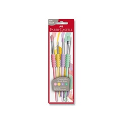 Set pensule Faber-Castell 4 buc