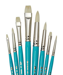 Set pensule Royal & Langnickel Dry Brush - 8 piese