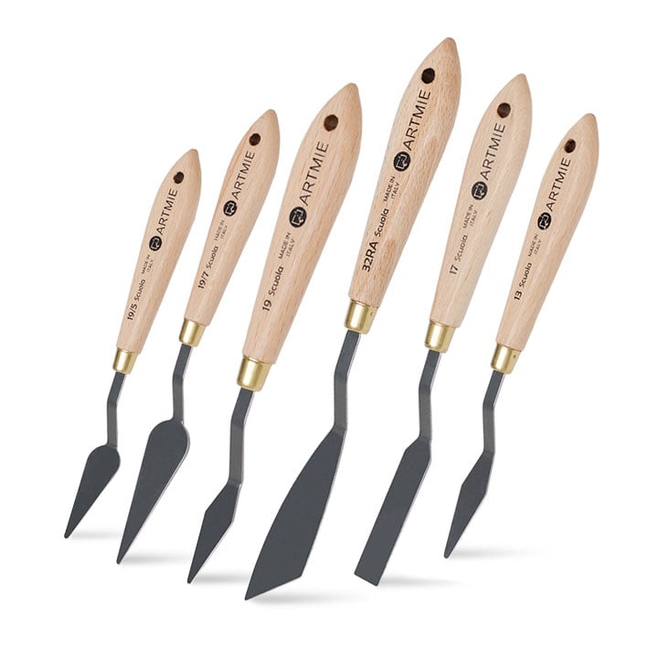 Set spatule ARTMIE - Scuola Classic - 6 buc