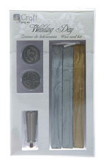 Set ștampile și accesorii Wedding Day - 6 piese