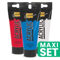 Set vopsele acrilice Solo Goya 3x100 ml - tonuri nautice