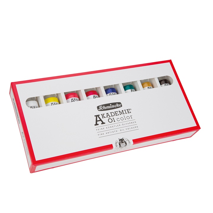 Set vopsele de ulei Schmincke AKADEMIE 8 x 60 ml