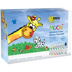 Set vopsele pentru sticlă MUCKI 