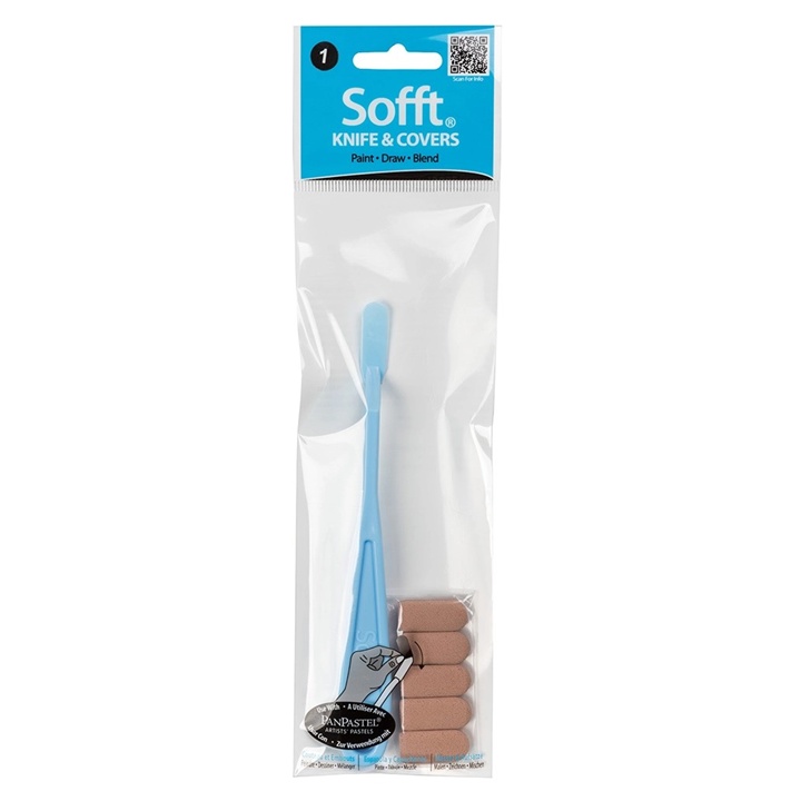 Sofft Cuțit din plastic cu bureți înlocuibili | Diverse forme