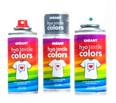 Culori spray pentru textil Ghiant H2O 150 ml | selectează nuanța
