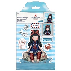 Stampile din cauciuc SANTORO Little Fishes