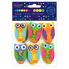 Stickere 3D din filtz / set 12 piese