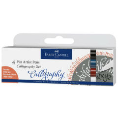 Stilou pentru caligrafie Faber-Castell Pitt / 4 produse