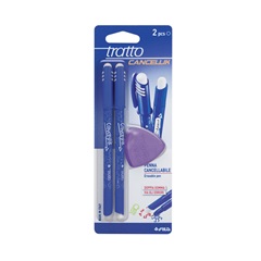 Stilouri care se pot sterge Tratto CANCELLIK / set 2    guma | culori diferite