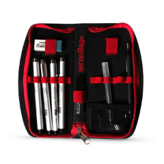 Stilouri clasice COPIC Multiliner / College set în husă